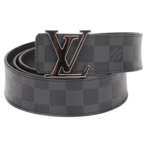 ceinture lv noire